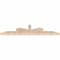 Ekena Millwork Saratoga Smooth Timber Gable Bracket, Douglas Fir, 108"W x 22"H x 5 1/2"D x 5 1/2"F, 5/12 Pitch GBW108X22X0606SAR00SDF - alternate 5